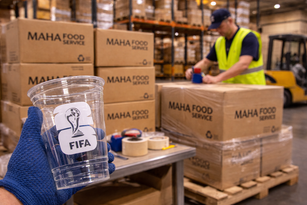 Prepárate con tiempo: por qué comprar tus vasos personalizados con MAHA antes del Mundial 2026