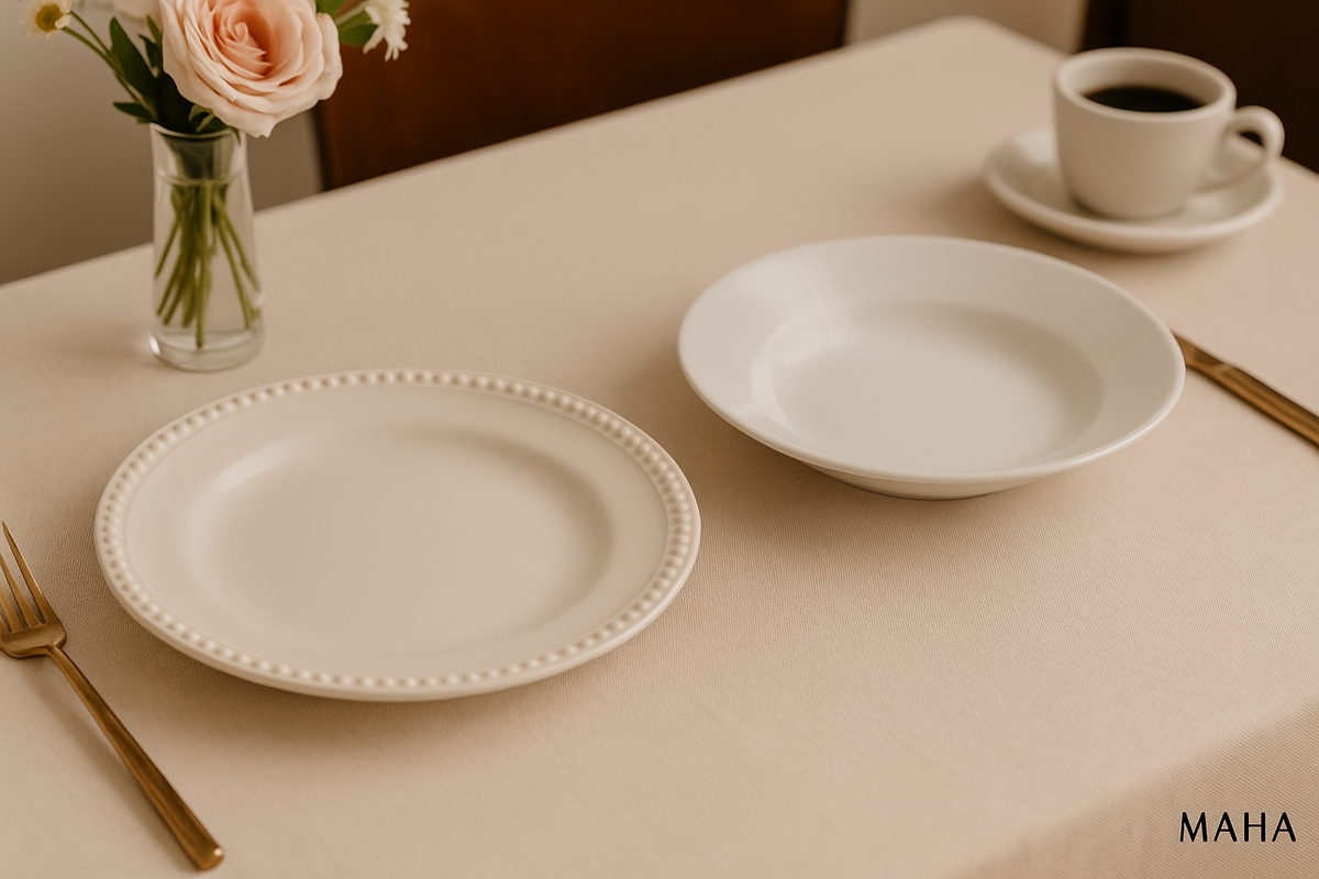 ¿Sabías cuál es la diferencia real entre la porcelana y la cerámica? 🍽️