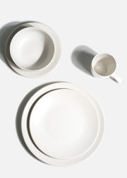 Platos trinche de cerámica blanco Baltimore — imagen de producto, vista 1