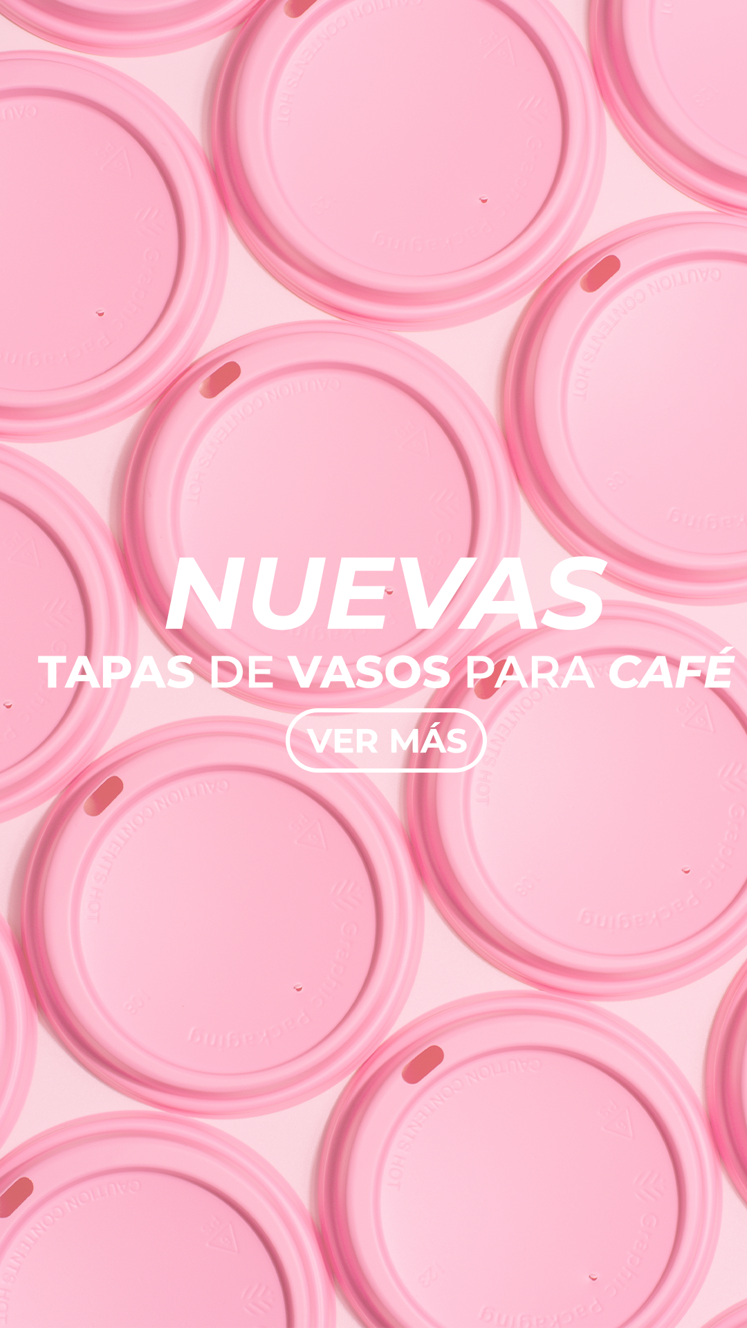 Tapas de plástico domo para vaso de papel Arc 10,12,16, 20 oz — imagen de producto, vista 2
