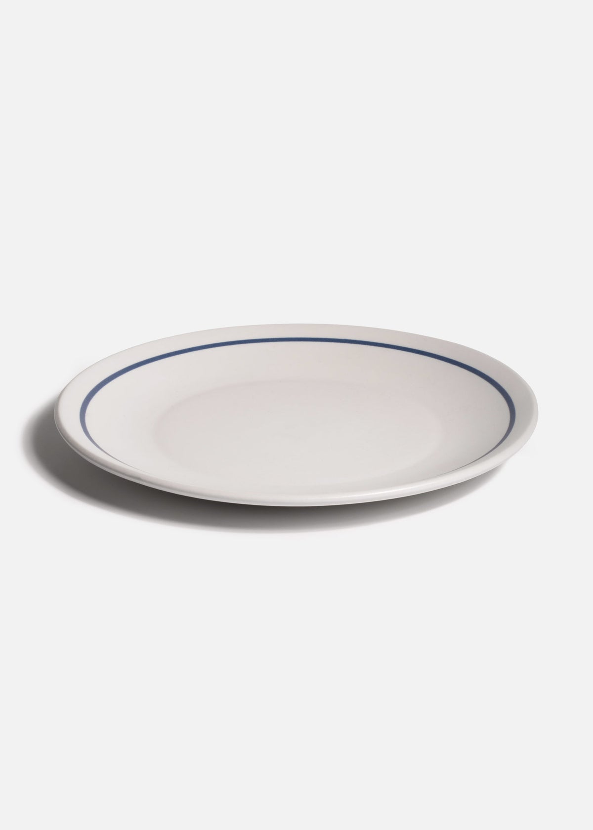 Plato trinche regina de cerámica blanco filo azul Alaska Ø 28 cm — imagen de producto