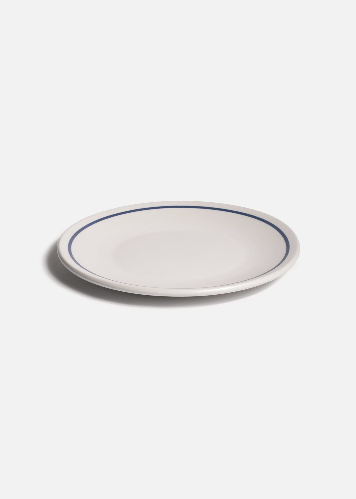 Plato trinche regina de cerámica blanco filo azul Alaska Ø 23 cm — imagen de producto