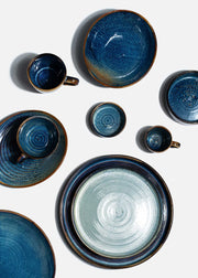Platos trinche de porcelana azul Efeso — imagen de producto, vista 1