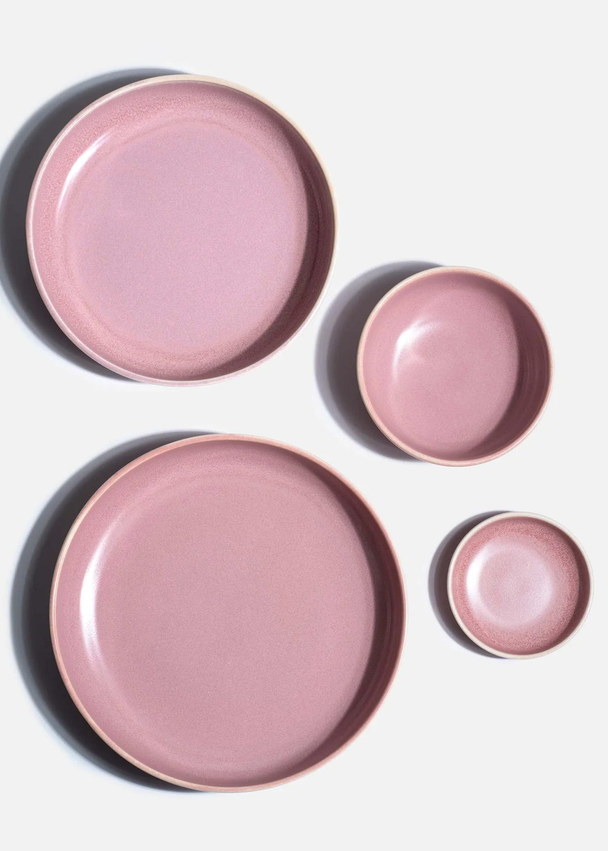 Platos hondos de porcelana rosa Pink Pot — imagen de producto, vista 1