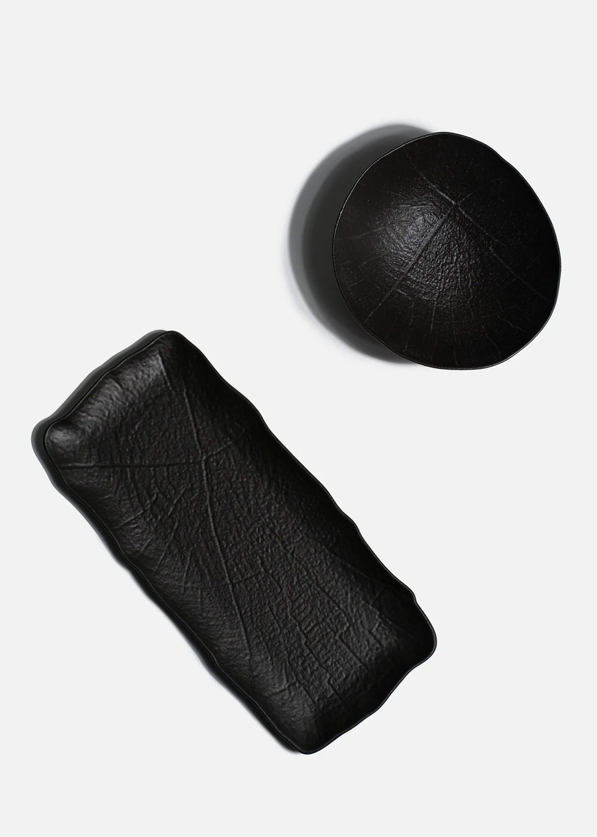 Platos de porcelana negro Nihon — imagen de producto, vista 1