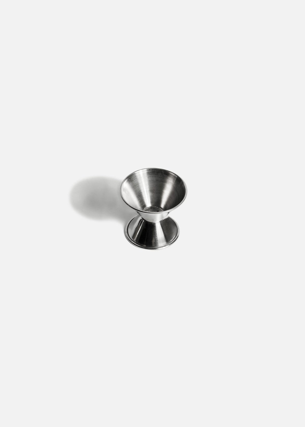 Jigger medidor de acero inoxidable plata Alvo 1x1/2 oz — imagen de producto