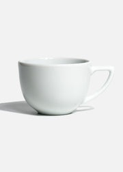 Taza de café porcelana blanca Elegance 210 ml — imagen de producto, vista 1