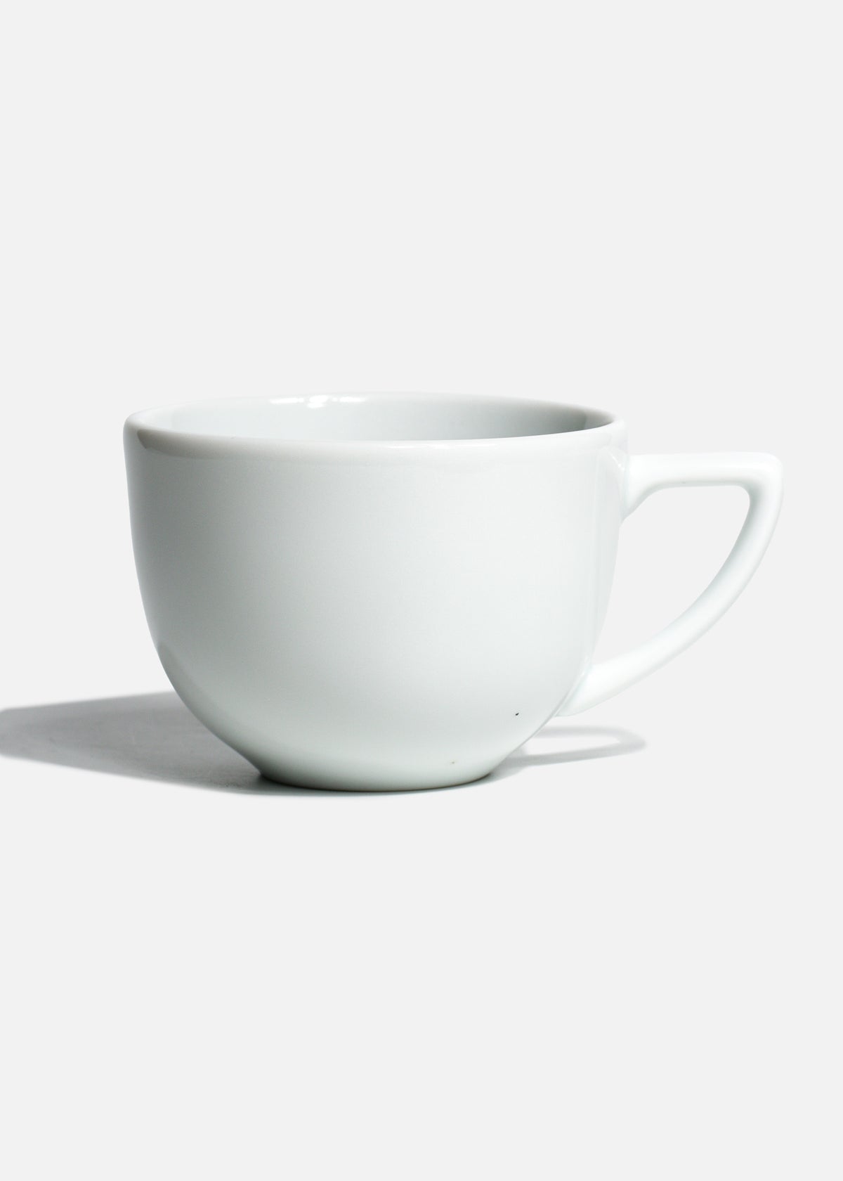 Taza de café porcelana blanca Elegance 210 ml — imagen de producto, vista 1