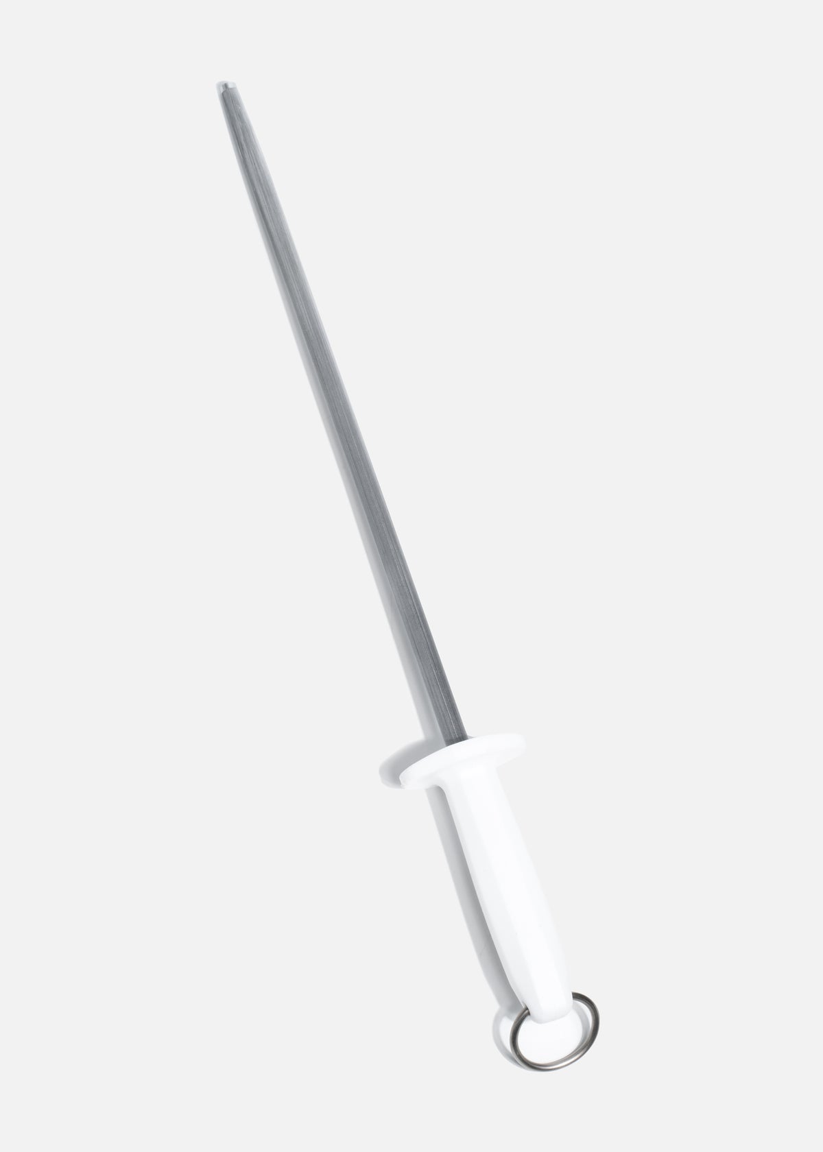 Chaira para cuchillos profesional de acero inoxidable blanco 35.5 cm / 12". Premium — imagen de producto