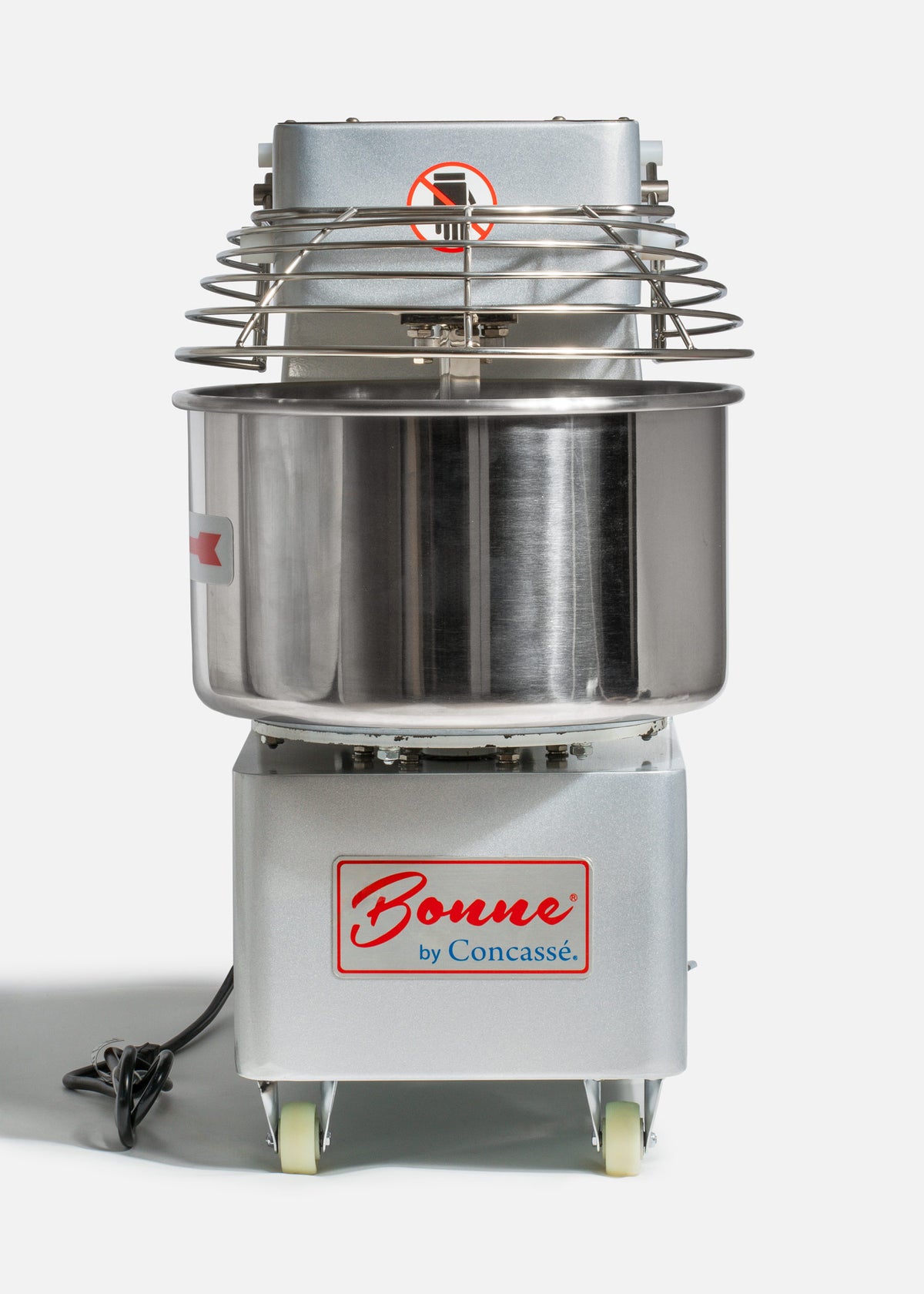 Amasadora doble acción giratoria de acero inoxidable 21 L volumen 8 kg capacidad — imagen de producto