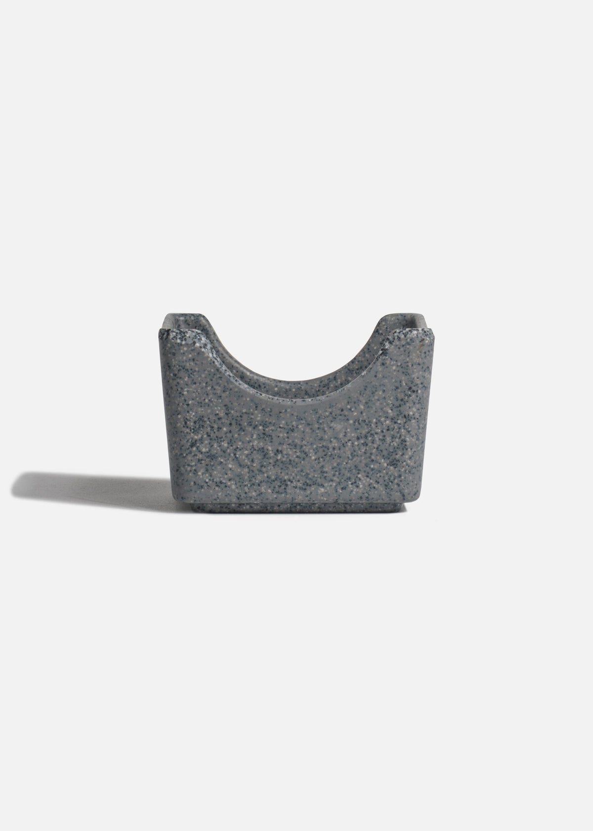 Azucarera para sobres de melamina gris Gray Granite 7.5 cm — imagen de producto