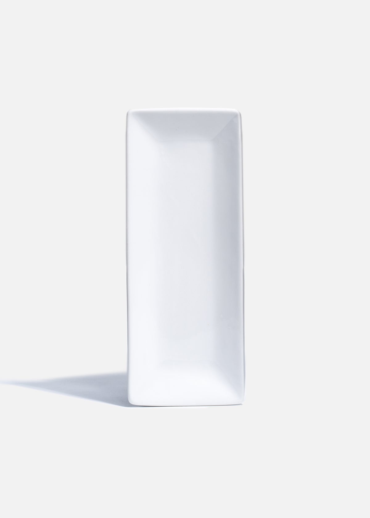 Bandeja de porcelana blanca rectangular — imagen de producto, vista 5