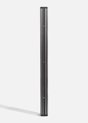 Barra magnética para cuchillos de plástico negro 62 cm / 24" — imagen de producto
