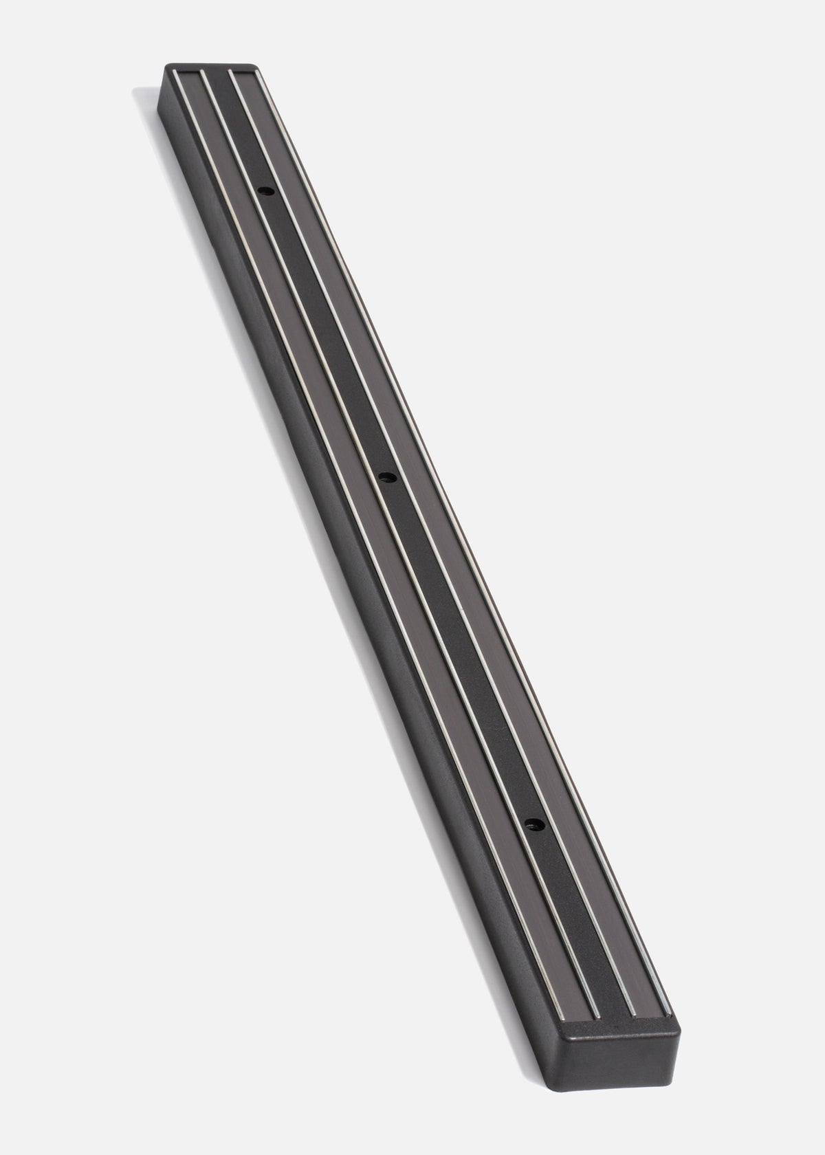 Barra magnética para cuchillos de plástico negro 62 cm / 24" — imagen de producto