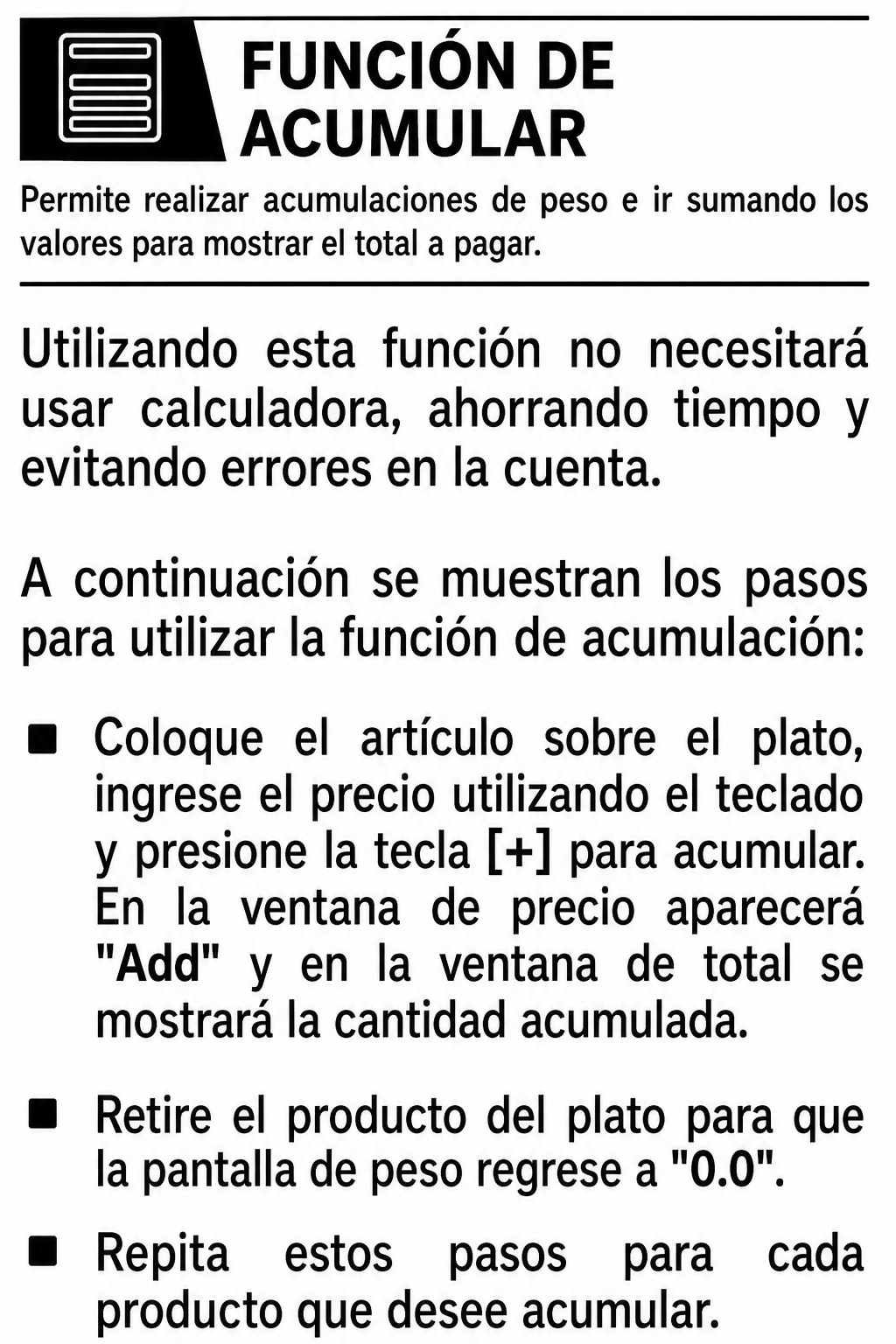 Báscula electrónica comercial peso / precio multifunciones con batería recargable 20 kg división mínima 5 g plato de plástico ABS de 29x22 cm. Rhino VINS-20 — imagen de producto