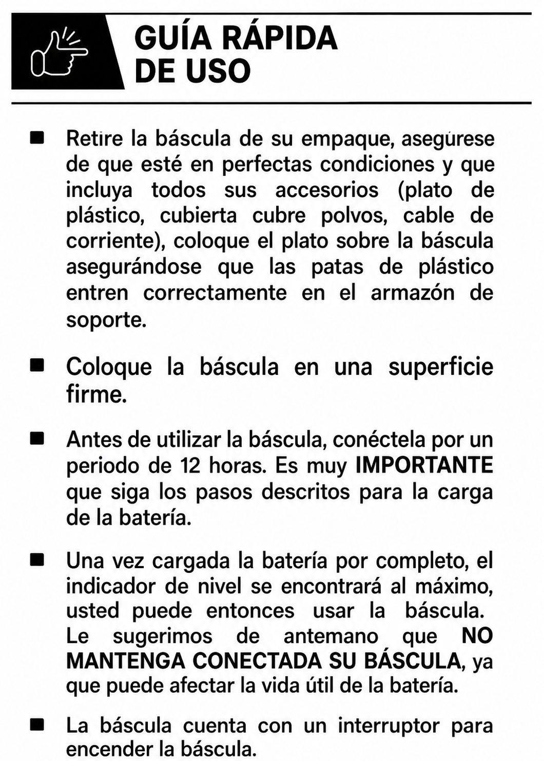 Báscula electrónica comercial peso / precio multifunciones con batería recargable 20 kg división mínima 5 g plato de plástico ABS de 29x22 cm. Rhino VINS-20 — imagen de producto