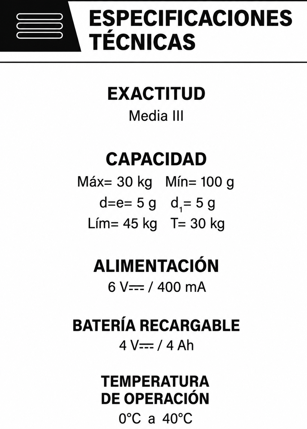 Báscula electrónica comercial peso / precio multifunciones 30 kg división mínima 5 g plato de acero inoxidable de 27.5x21.5 cm. Rhino VINS-30 — imagen de producto
