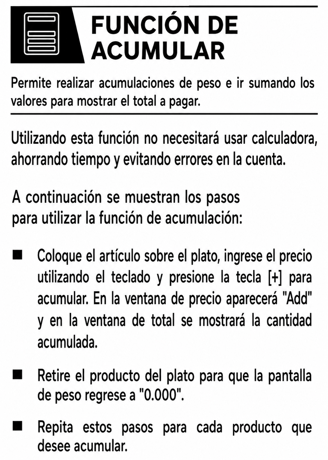 Báscula electrónica comercial peso / precio multifunciones 40 kg división mínima 5 g plato de acero inoxidable de 31.5x24 cm. Rhino VINS-40 — imagen de producto