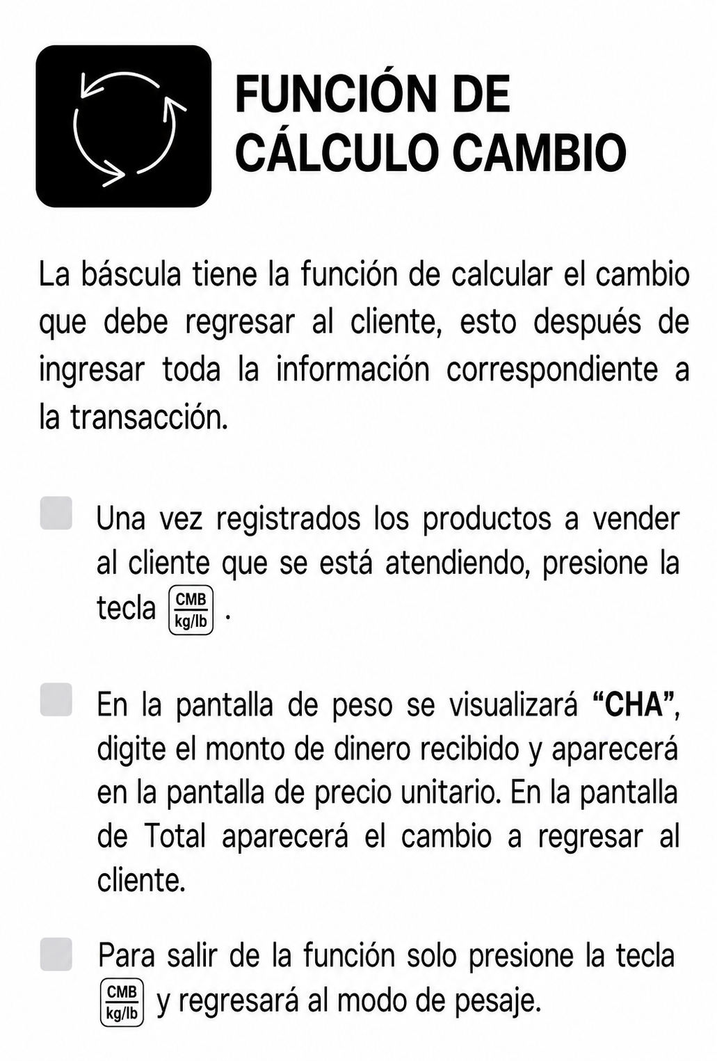 Bascula electrónica profesional comercial multifunciones peso / precio 40 kg división mínima 5 g plato de acero inoxidable de 32.5x23.8 cm. Rhino BARCOM-40 — imagen de producto