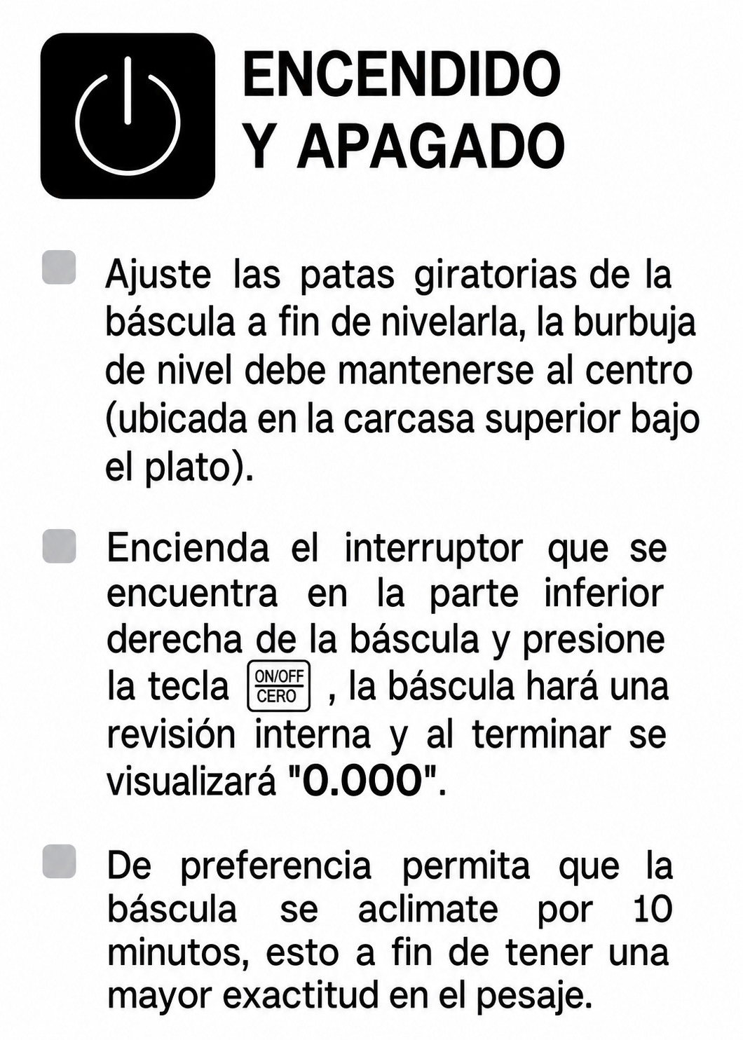 Bascula electrónica porcionadora con batería recargable y conteo de piezas 10 kg división mínima 1 g plato de acero inoxidable de 30x23 cm. Rhino BAPO-10 — imagen de producto