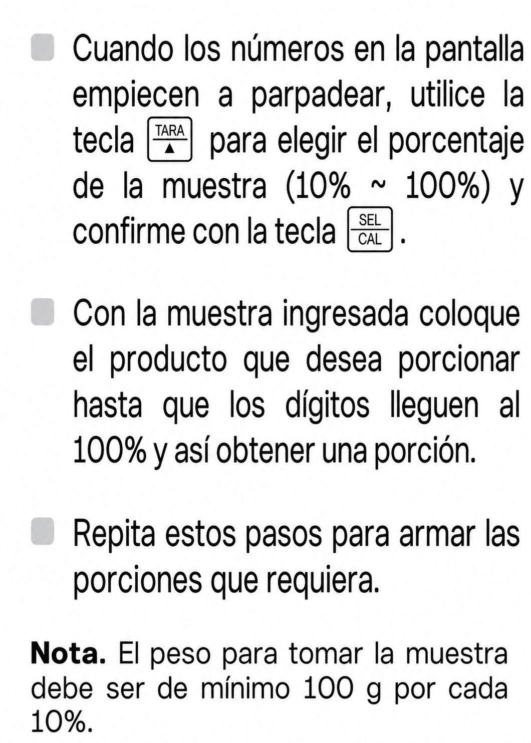 Bascula electrónica porcionadora con batería recargable y conteo de piezas 10 kg división mínima 1 g plato de acero inoxidable de 30x23 cm. Rhino BAPO-10 — imagen de producto
