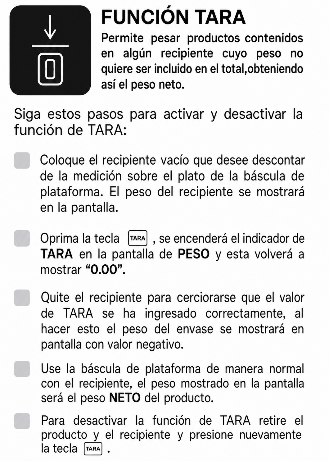 Bascula de plataforma peso / precio con indicador de acero plegable y batería recargable 100 kg división mínima 10 g plato de acero de carbono de 32x42 cm. Rhino BAPCA-100 — imagen de producto