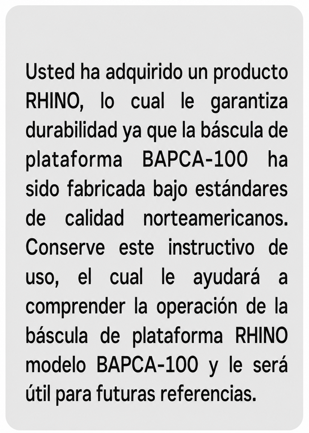 Bascula de plataforma peso / precio con indicador de acero plegable y batería recargable 100 kg división mínima 10 g plato de acero de carbono de 32x42 cm. Rhino BAPCA-100 — imagen de producto