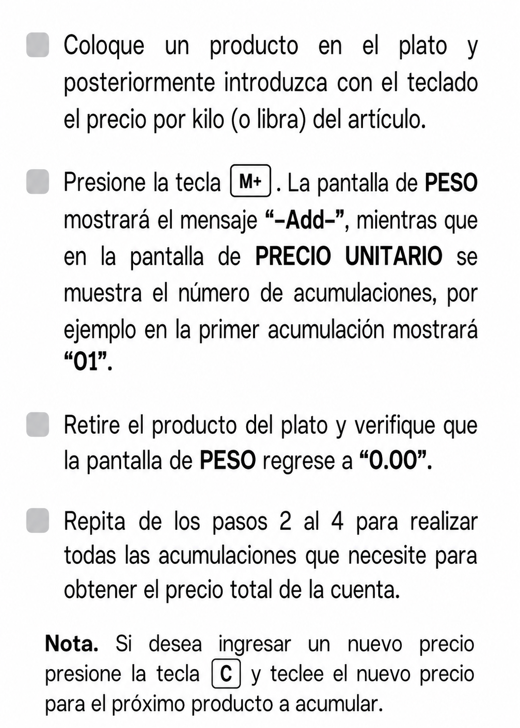 Bascula de plataforma peso / pecio plegable con indicador de acero y batería recargable 200 kg división minima 20 g plato de acero de carbono de 39x49 cm. Rhino BAPCA-200 — imagen de producto