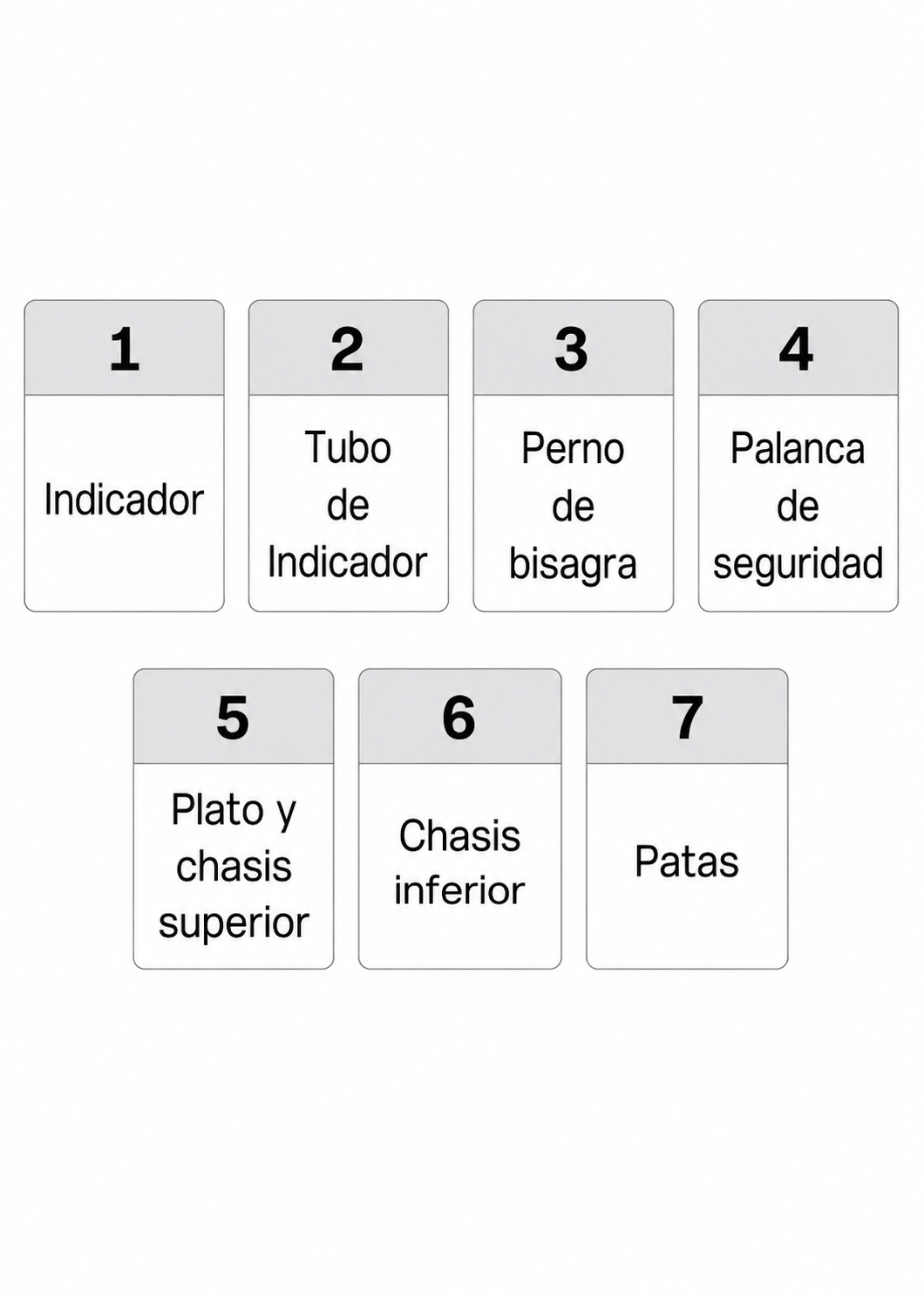 Bascula de plataforma peso / pecio plegable con indicador de acero y batería recargable 200 kg división minima 20 g plato de acero de carbono de 39x49 cm. Rhino BAPCA-200 — imagen de producto