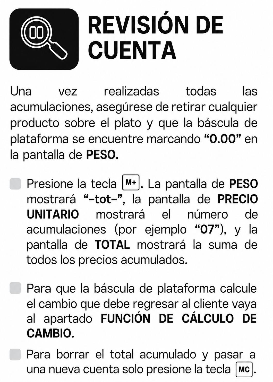 Bascula de plataforma peso / pecio plegable con indicador de acero y batería recargable 200 kg división minima 20 g plato de acero de carbono de 39x49 cm. Rhino BAPCA-200 — imagen de producto