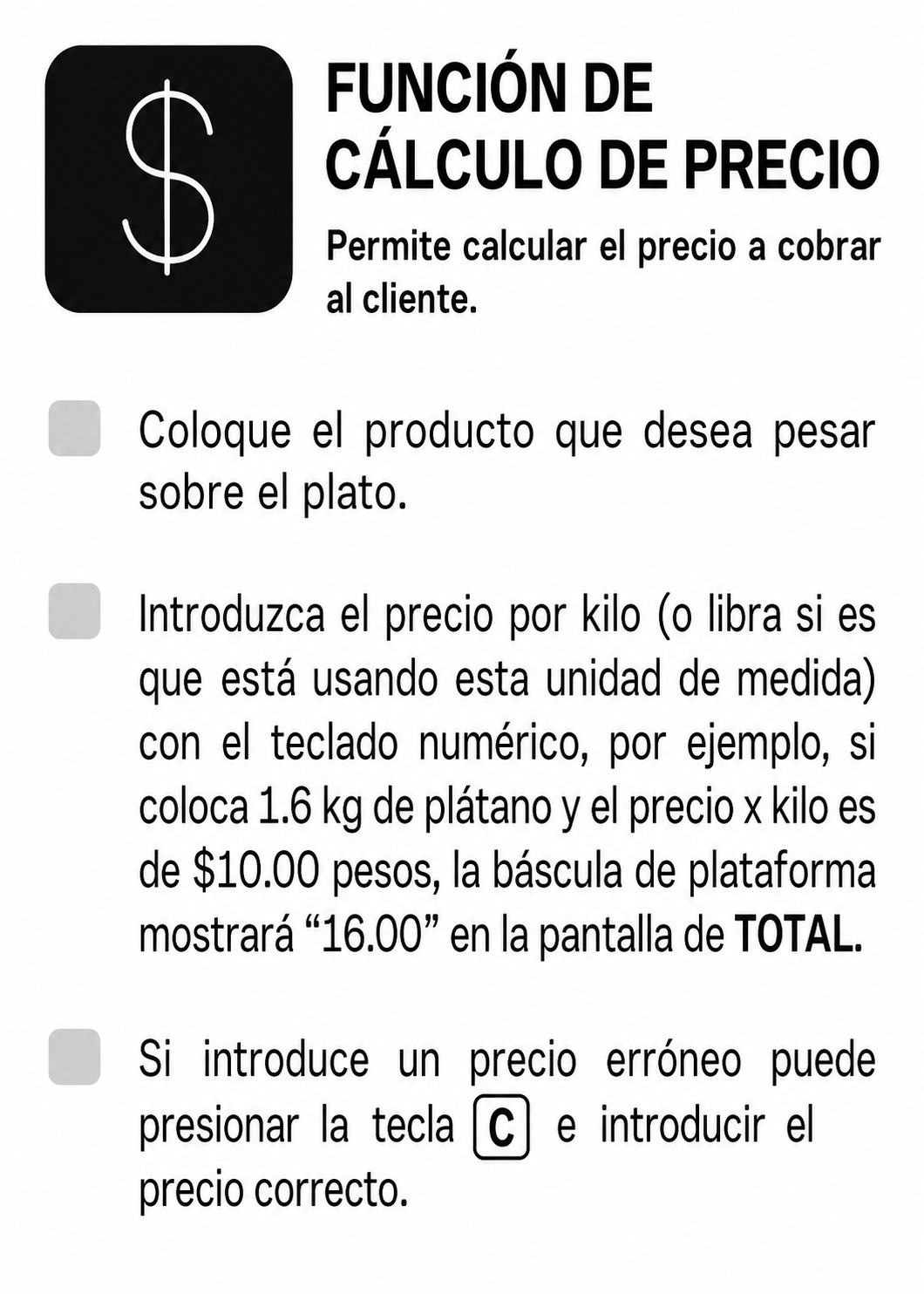 Bascula de plataforma peso / pecio plegable con indicador de acero y batería recargable 200 kg división minima 20 g plato de acero de carbono de 39x49 cm. Rhino BAPCA-200 — imagen de producto