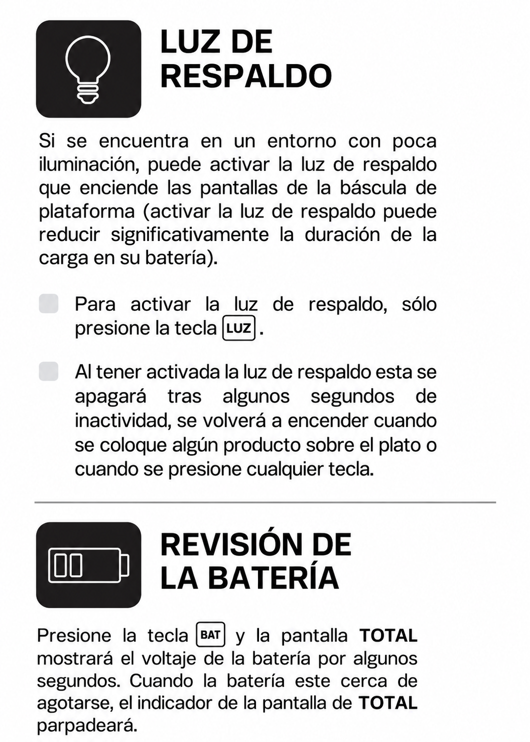 Bascula de plataforma peso / pecio plegable con indicador de acero y batería recargable 200 kg división minima 20 g plato de acero de carbono de 39x49 cm. Rhino BAPCA-200 — imagen de producto