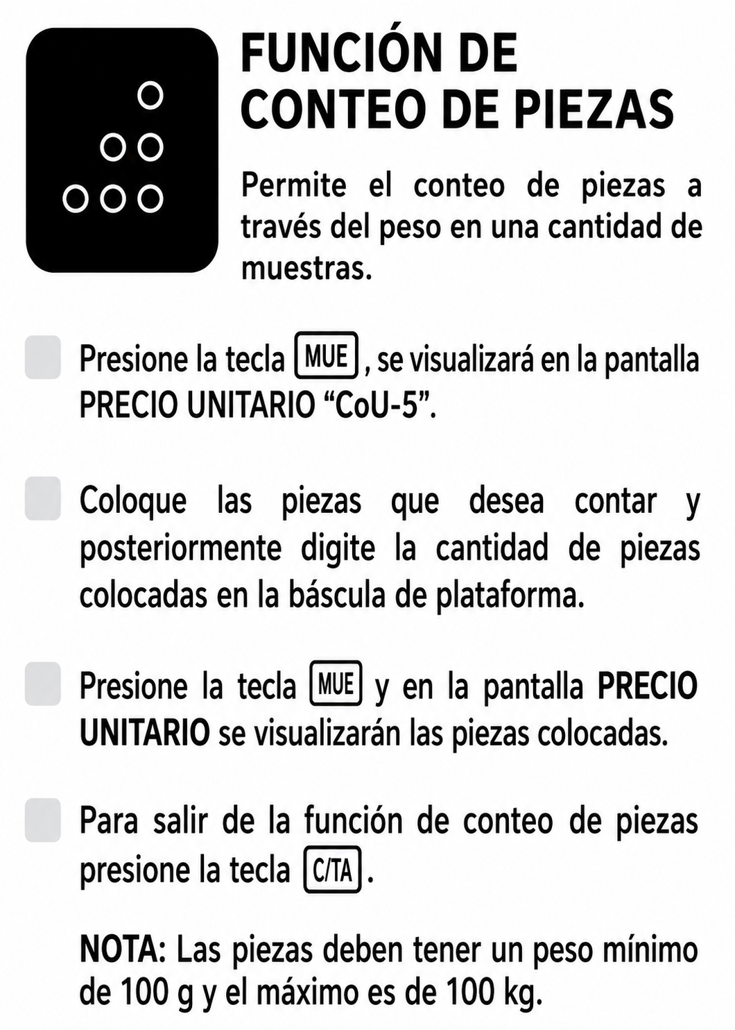Bascula peso / precio de plataforma plegable con doble pantalla, batería recargable y conteo de piezas 100 kg división mínima 20 g medida de plato 30x50 cm. Vinson BAPLE-100 — imagen de producto