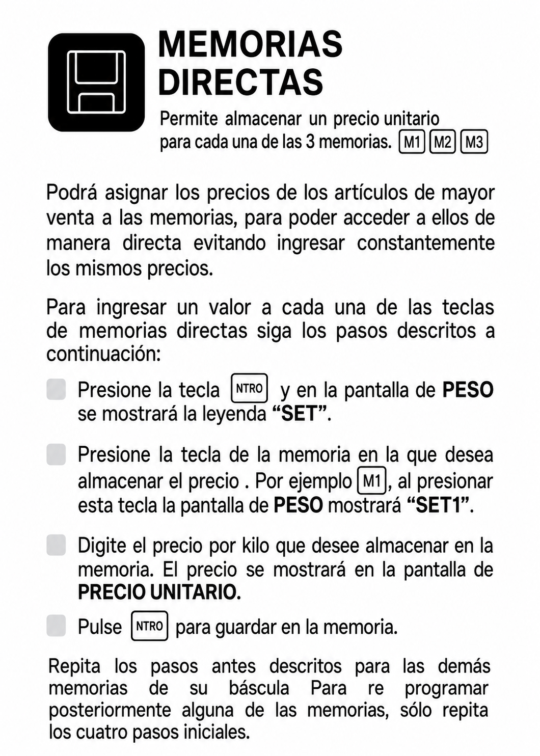 Báscula electrónica profesional digital comercial con torreta peso / precio para negocios 40 kg división mínima 2 g plato de acero inoxidable de 33x25 cm. Rhino BAR-8T — imagen de producto