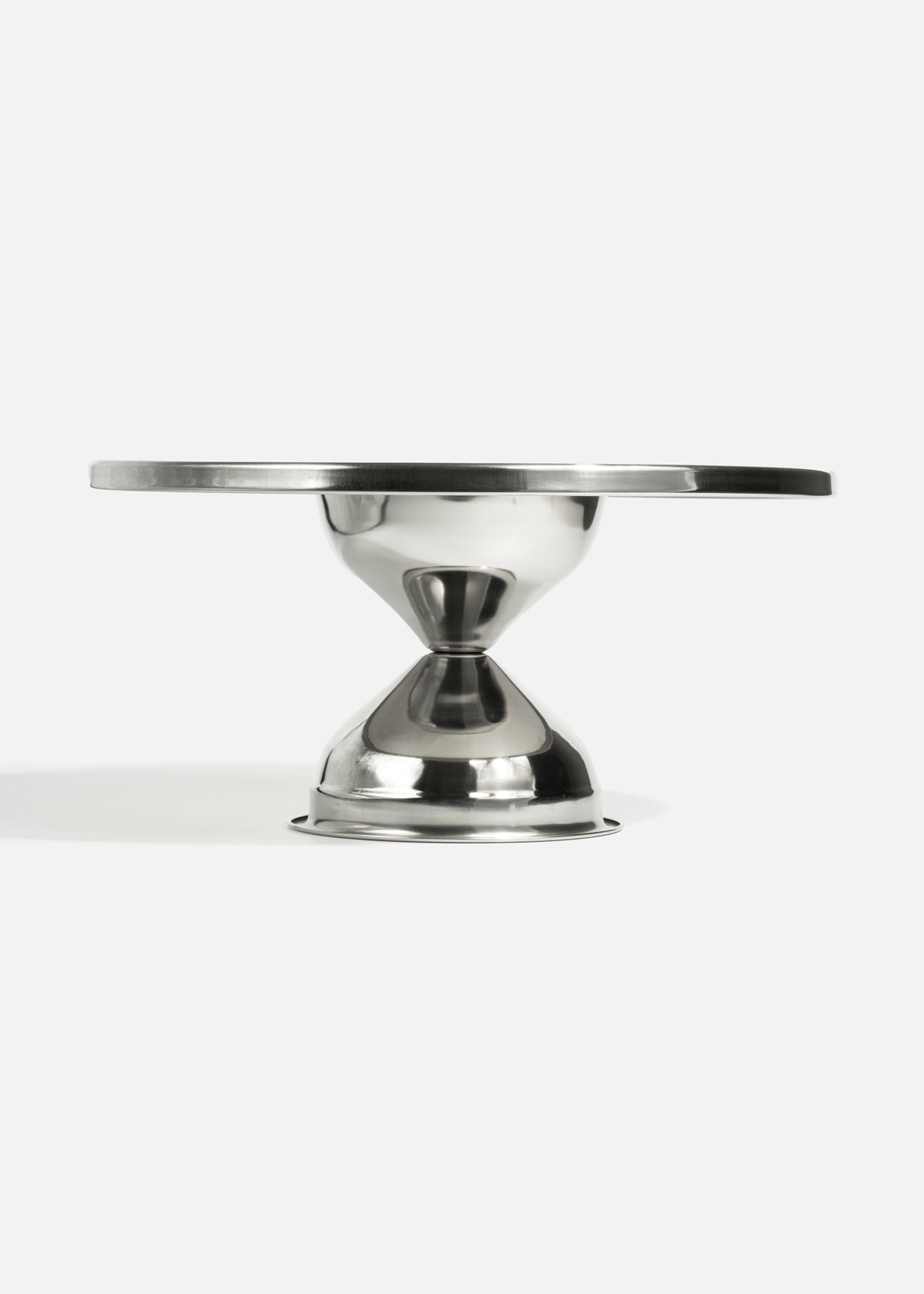 Base para pastel metálica plata de aluminio 13" — imagen de producto