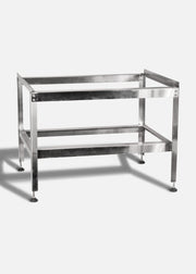 Base para parrilla y plancha de acero inoxidable plata 6x36" — imagen de producto