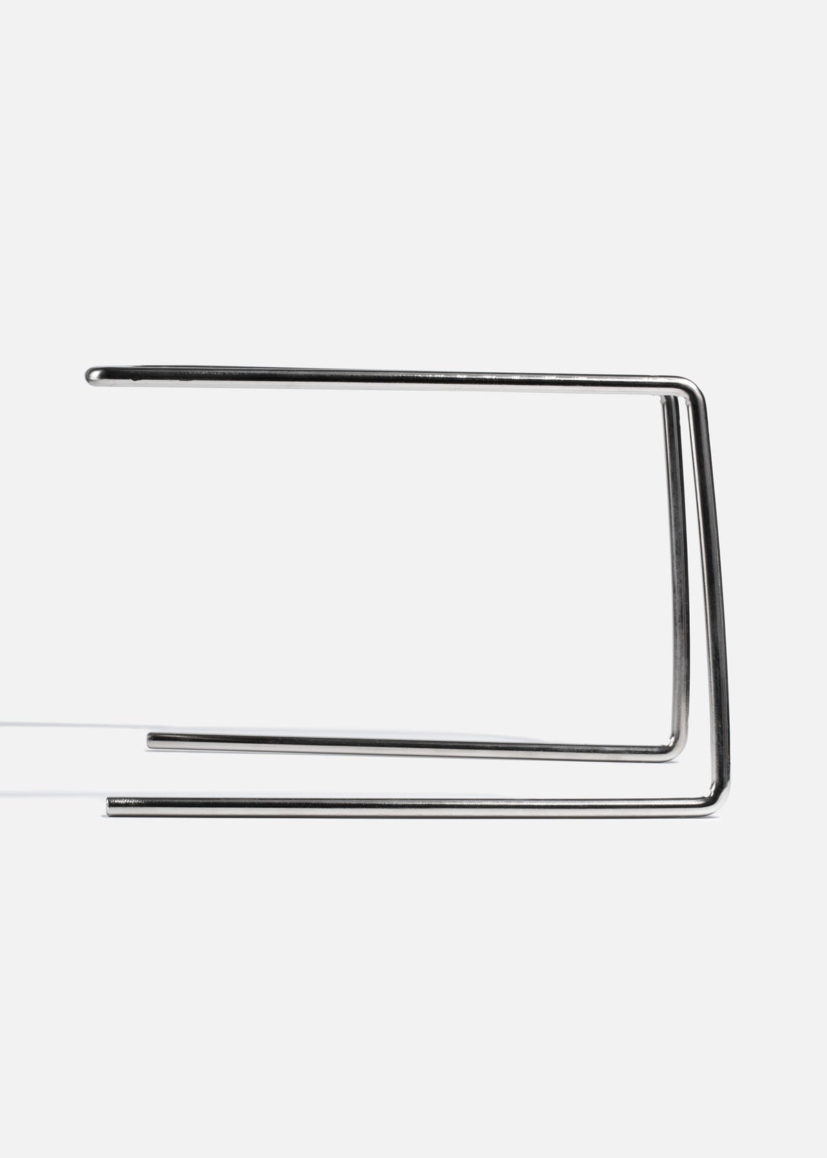 Base para pizza de acero cromado plata 25x22x17 — imagen de producto