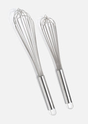 Batidor francés de acero inoxidable plata Stirnova. Premium — imagen de producto