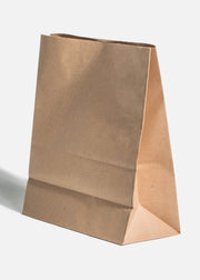 Bolsa de papel kraft café Bäq 25x30.5x12 cm — imagen de producto