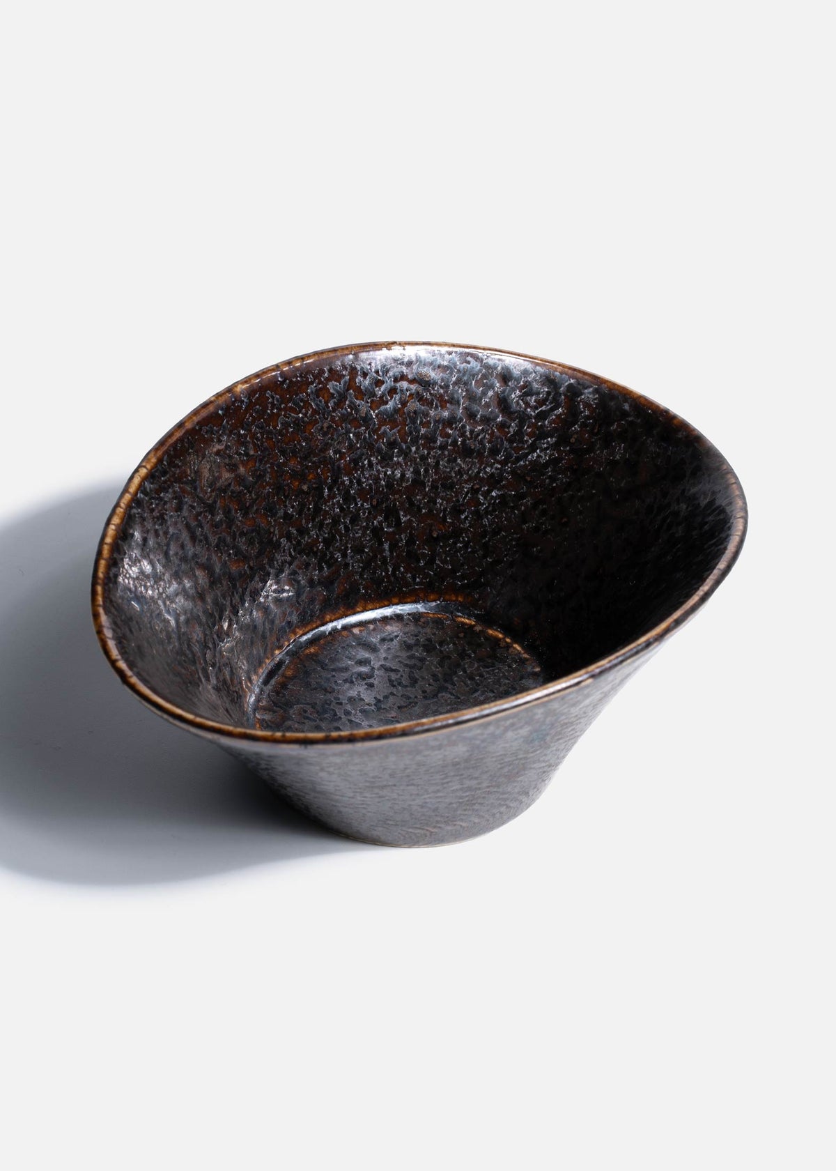 Bowl de porcelana negro Kujaku 12.5 x 9.5 x 4.5 cm — imagen de producto, vista 3