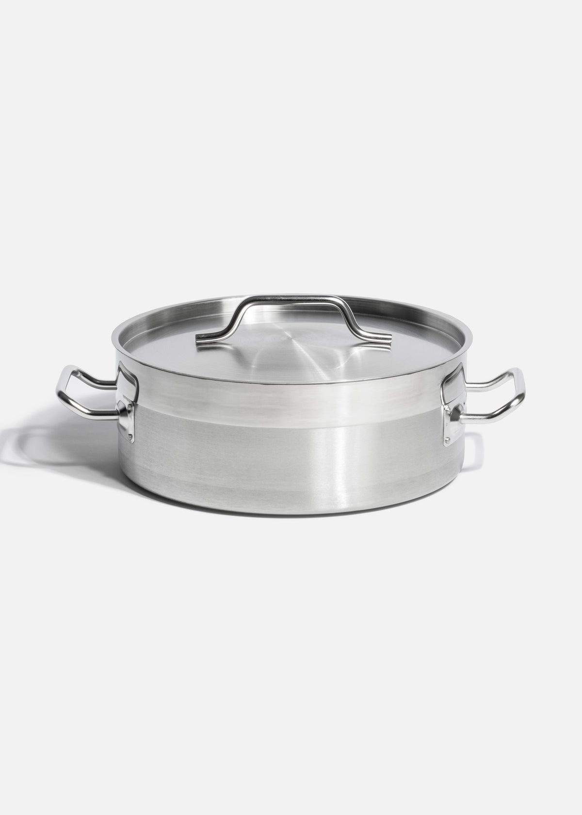 Budinera de acero inoxidable plata con tapa NSF 10 L — imagen de producto