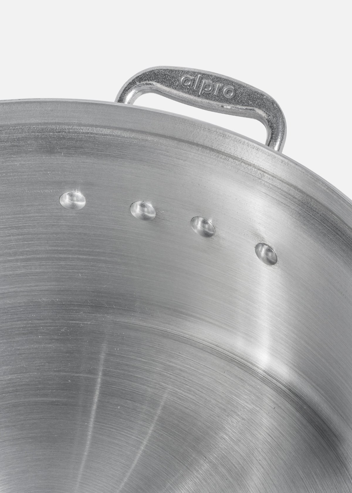 Budinera de aluminio grado alimenticio triple fuerte plata NSF con tapa 20 L — imagen de producto