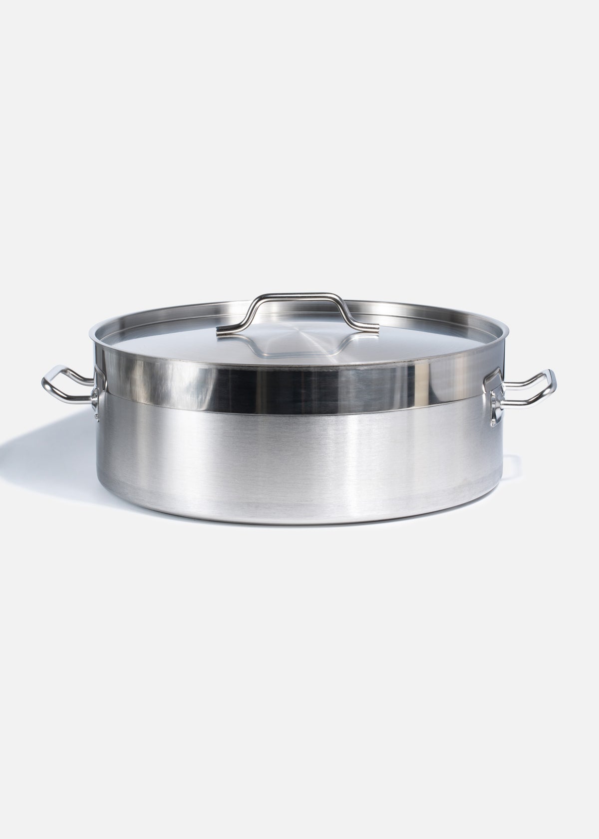 Budineras de acero inoxidable quirúrgico plata con tapa Hiru 25 L. Premium — imagen de producto