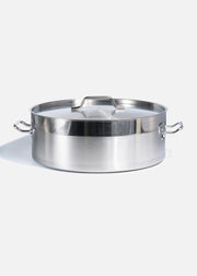 Budineras de acero inoxidable quirúrgico plata con tapa Hiru 25 L. Premium — imagen de producto