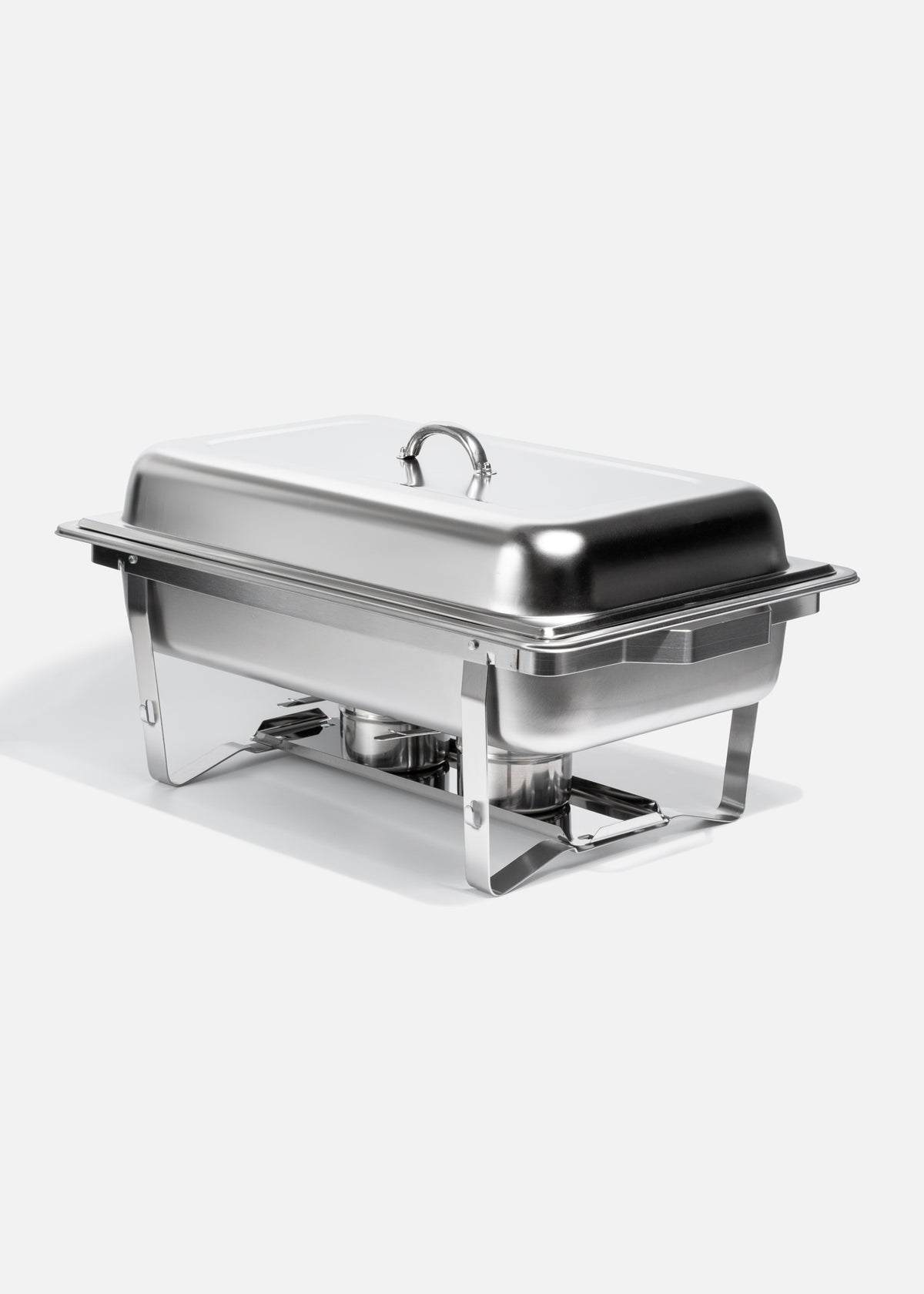 Chafer de acero inoxidable plegable plata Lujo 9.5 L. Premium — imagen de producto, vista 1