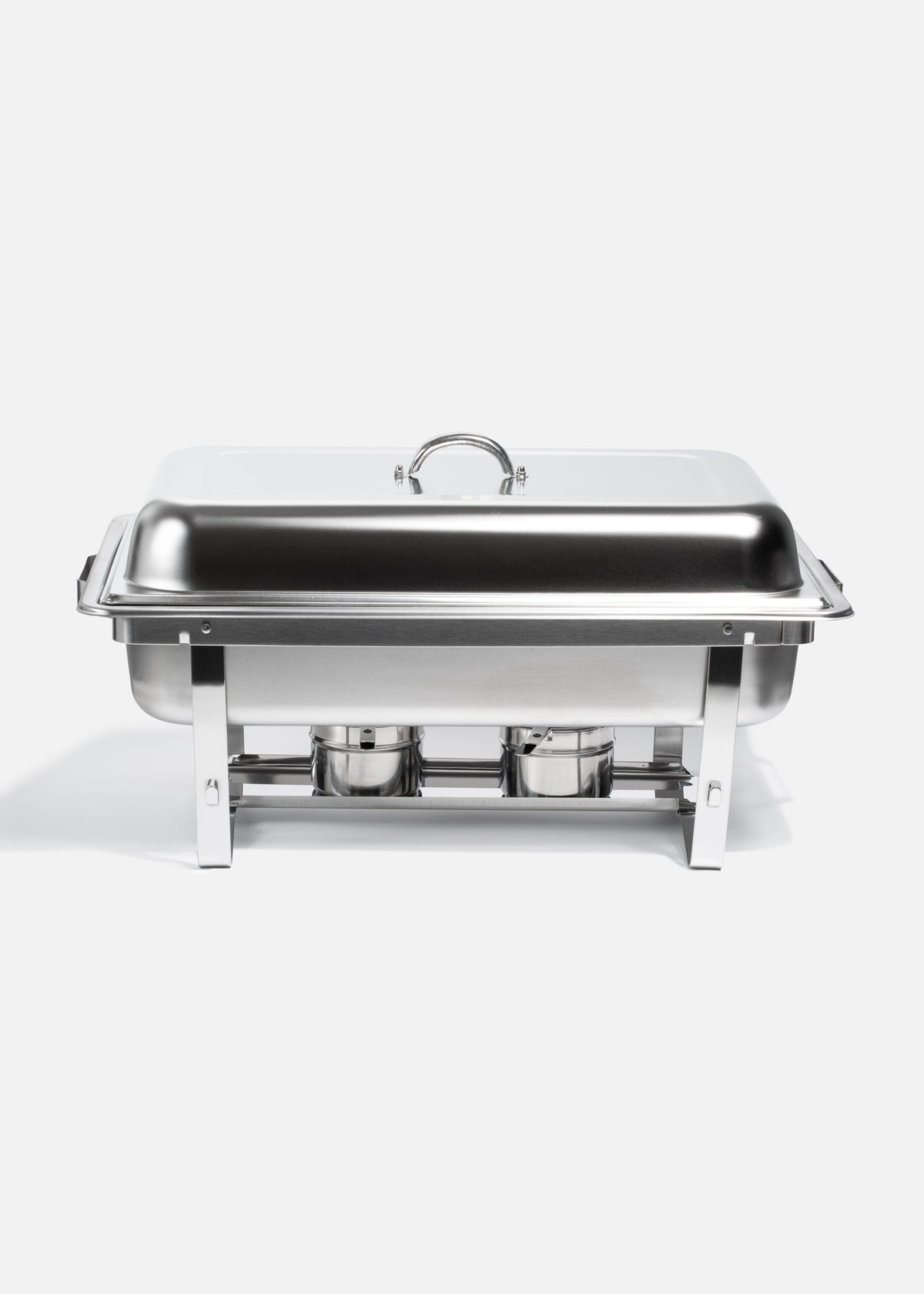 Chafer de acero inoxidable plegable plata Lujo 9.5 L. Premium — imagen de producto, vista 2