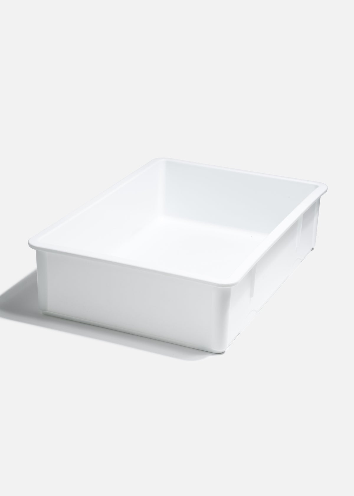 Caja para masa de pizza de polipropileno blanca Lyra 66x45.7x15.2 cm 20.5 L. Premium — imagen de producto
