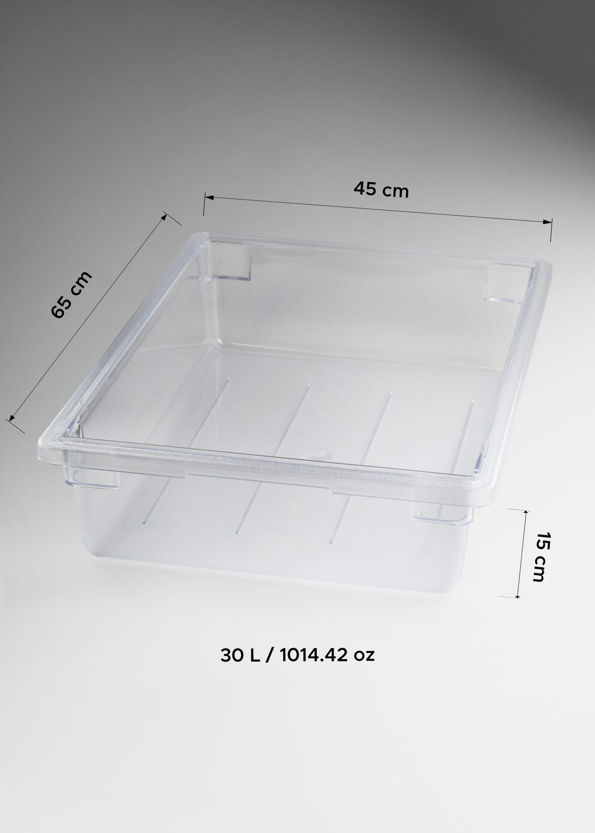 Caja de policarbonato transparente Poly Box 30 L — imagen de producto