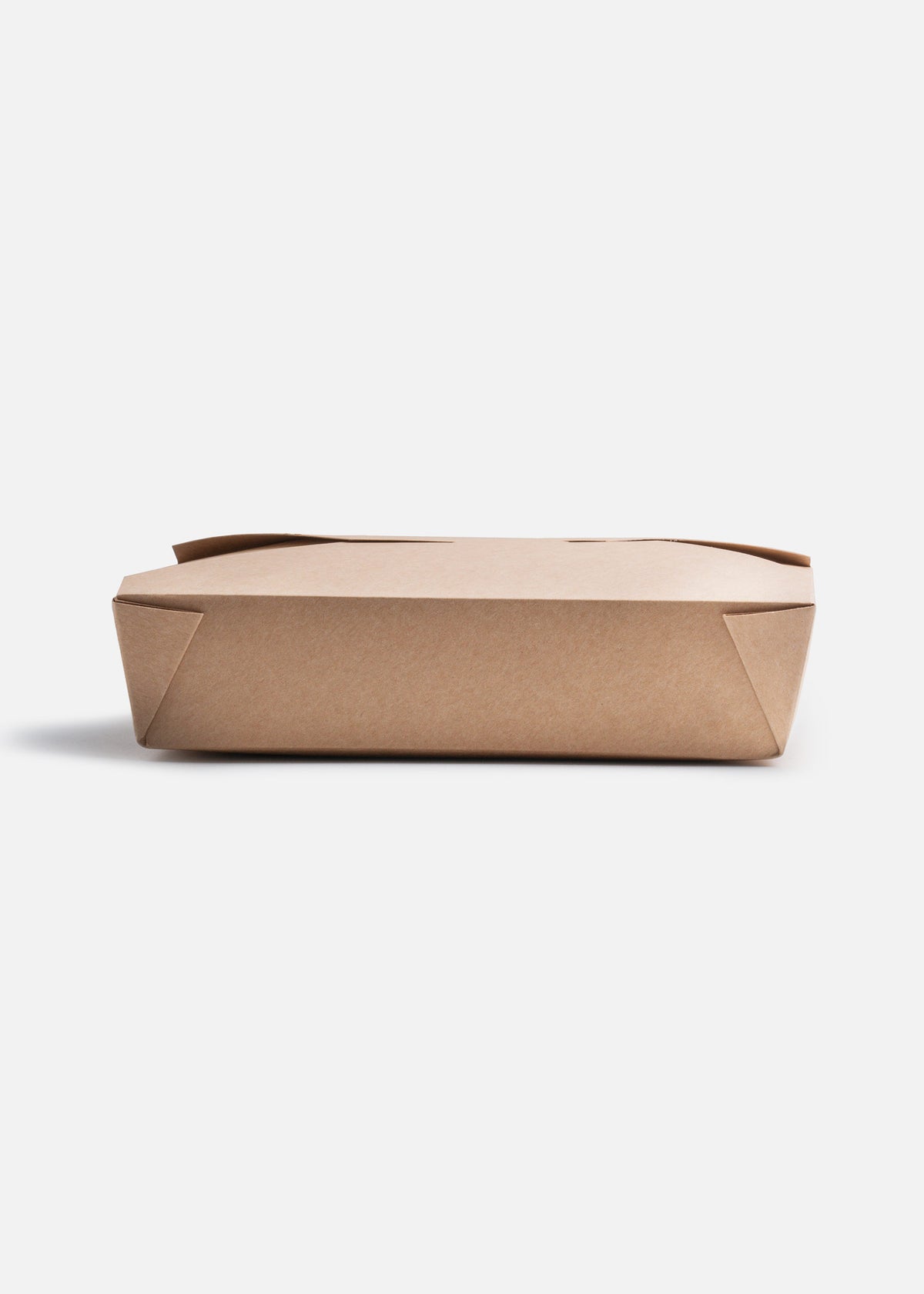 Cajas de papel kraft café para alimentos con capa aislante 24, 42, 45, 56 y 86 oz — imagen de producto