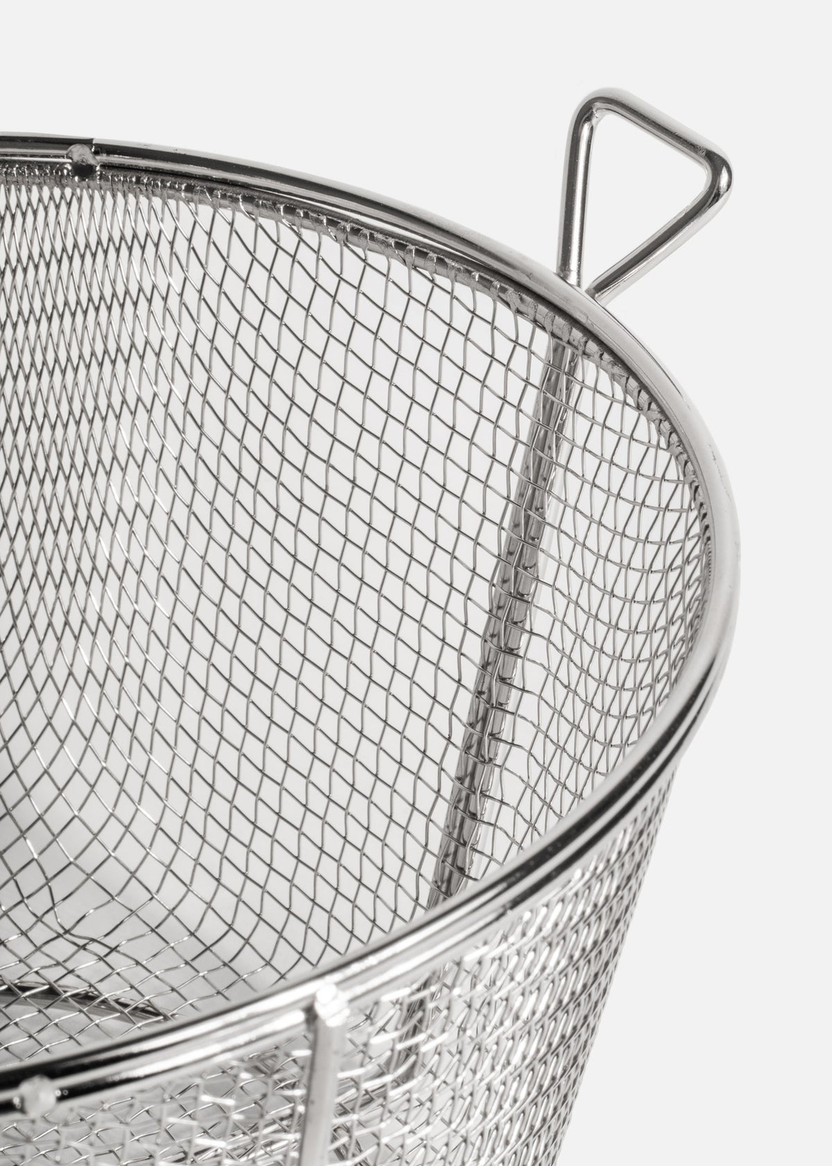 Canastilla  malla fina para freidora de acero inoxidable grado alimenticio Ø 24 cm — imagen de producto
